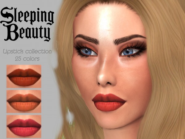 The Sims Resource: Sleeping Beauty lipstick by Sharareh