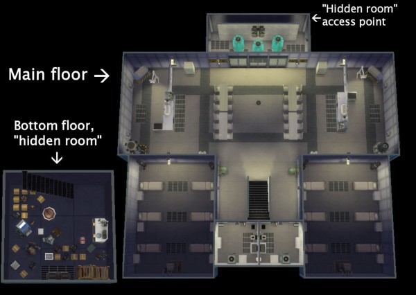  Mod The Sims: The Underground: Cafe Refuge by ElaineMc