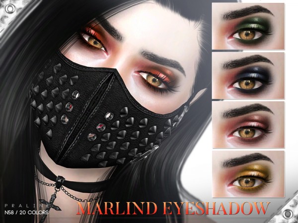  The Sims Resource: Marlind Eyeshadow N58 by Pralinesims