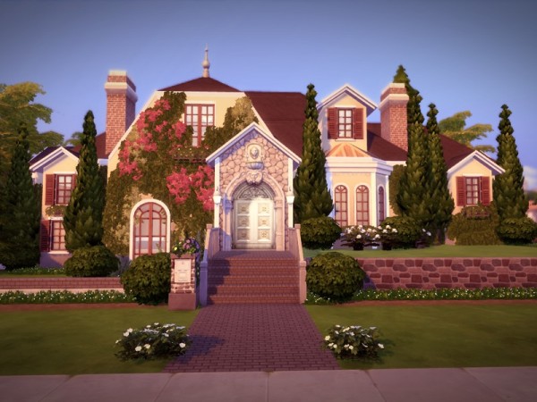  The Sims Resource: Richmonde Mansion   NO CC! by melcastro91
