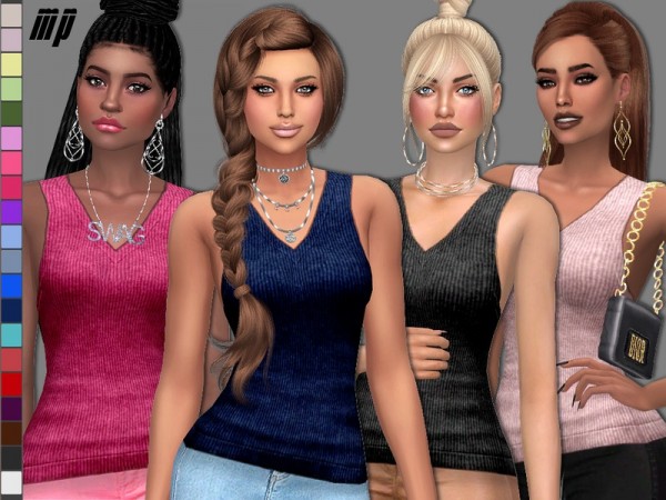  The Sims Resource: Everyday Cami by MartyP