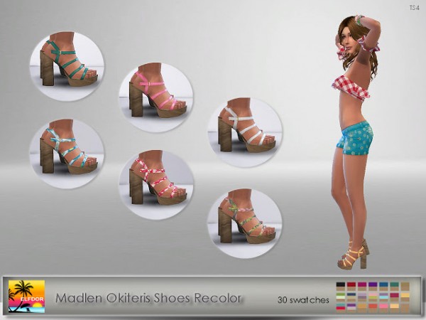  Elfdor: Madlen`s Okiteris Shoes Recolor