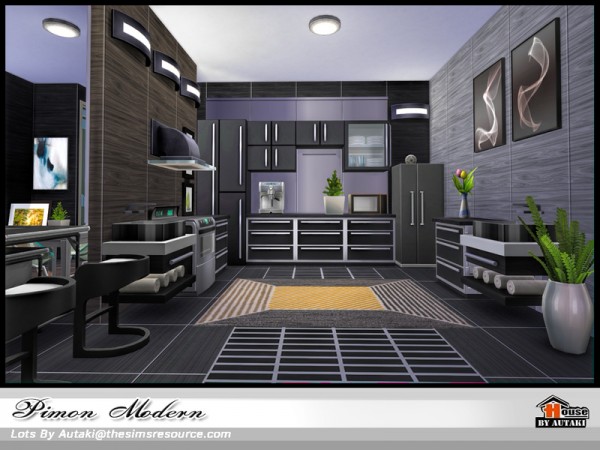  The Sims Resource: Pimon Modern house by Autaki