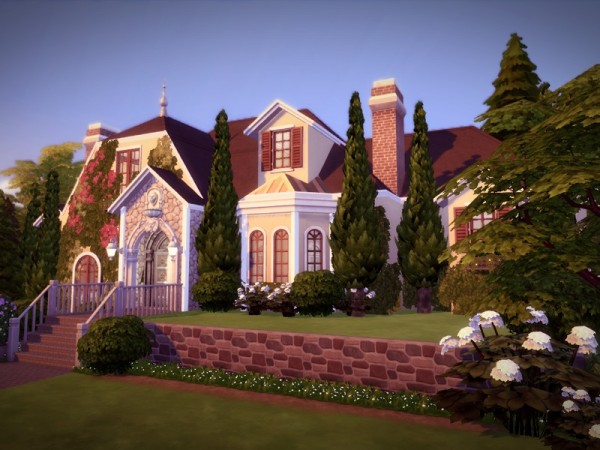 The Sims Resource: Richmonde Mansion   NO CC! by melcastro91