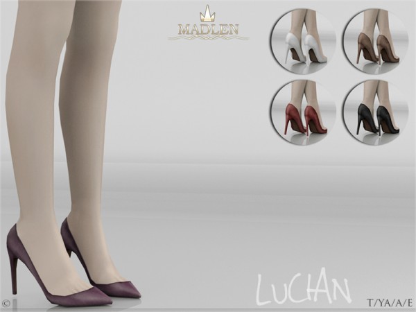  The Sims Resource: Madlen`s Lucian Shoes by MJ95