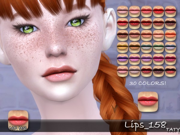  Simsworkshop: Taty Lips 158