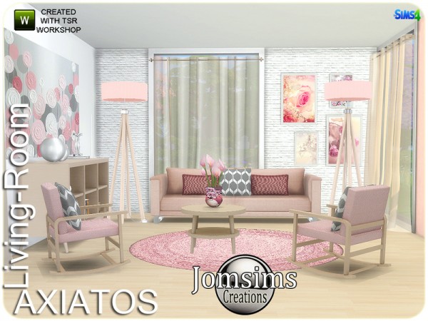  The Sims Resource: Axiatos livingroom by jomsims