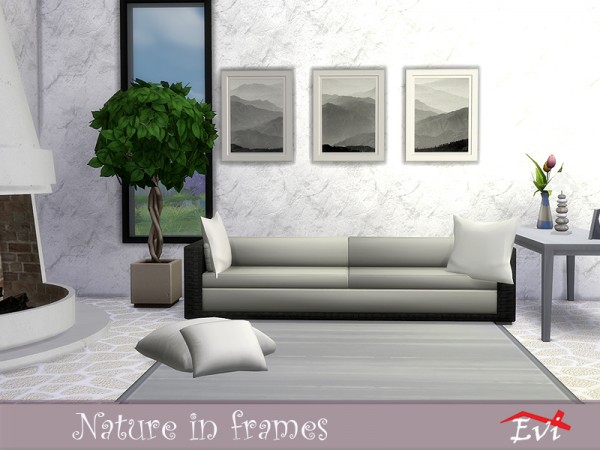  The Sims Resource: Nature in frames by evi