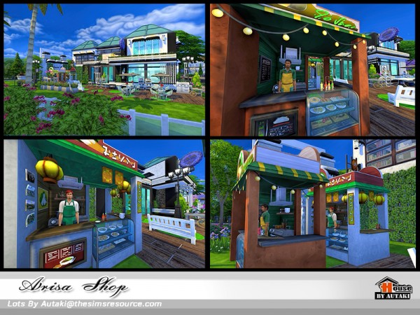  The Sims Resource: Arisa Shop by Autaki