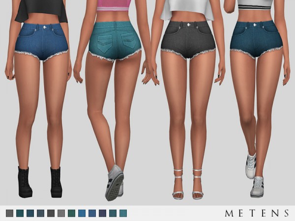  The Sims Resource: Heather Shorts by Metens