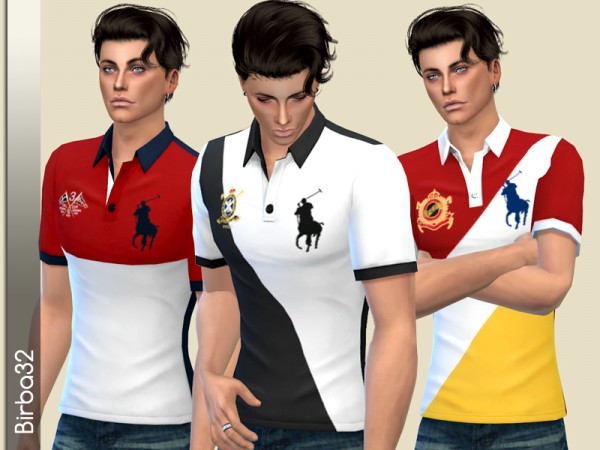  The Sims Resource: RL Polo top by Birba32