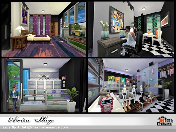  The Sims Resource: Arisa Shop by Autaki
