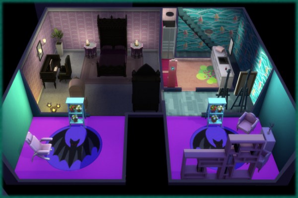  Blackys Sims 4 Zoo: Hippie house by Kosmopolit