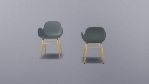  Meinkatz Creations: Form Armchair by Normann Copenhagen