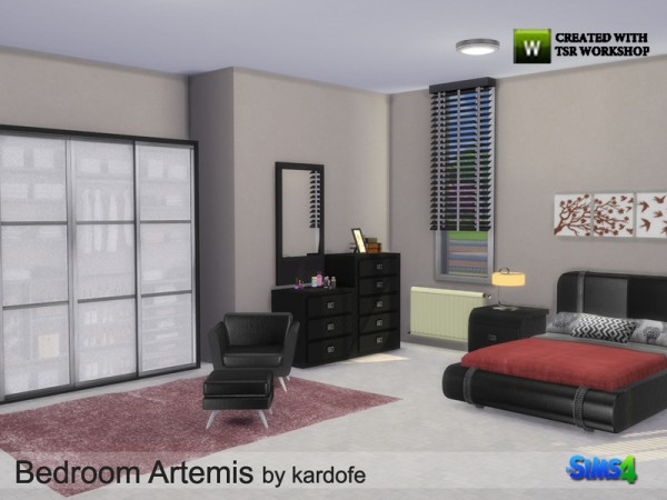  The Sims Resource: Bedroom Artemis by kardofe