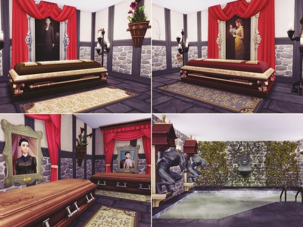  The Sims Resource: Bloody Tears house by MychQQQ