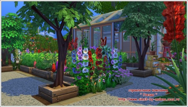  Sims 3 by Mulena: Our courtyard  3