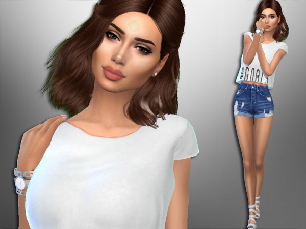  The Sims Resource: Leyla Johnson by divaka45
