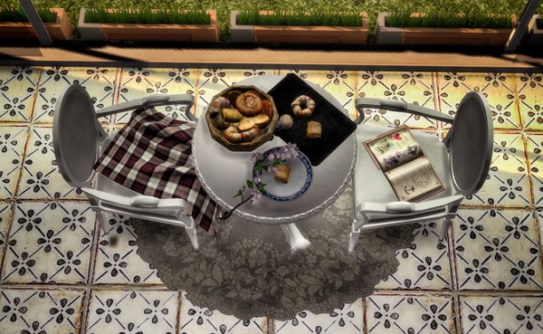  Sims 4 Designs: Exnem Food Bread Basket and Bread Pieces