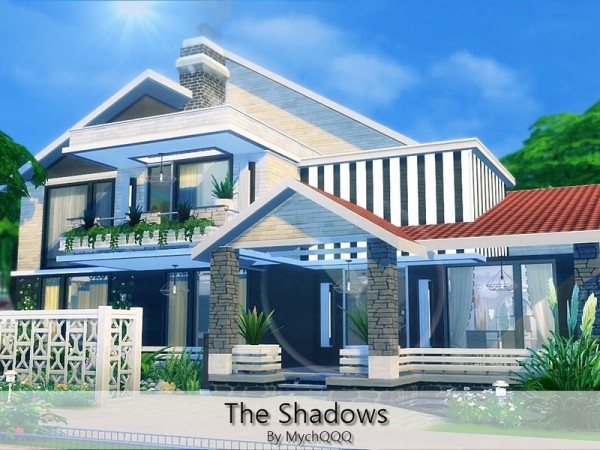  The Sims Resource: The Shadows house by MychQQQ