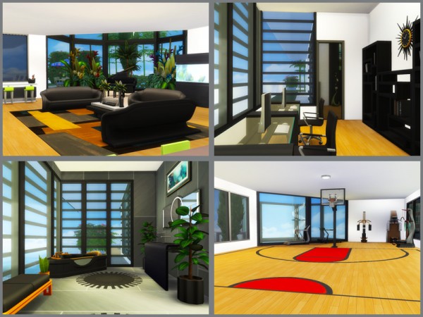  The Sims Resource: Sky Tower house by Danuta720