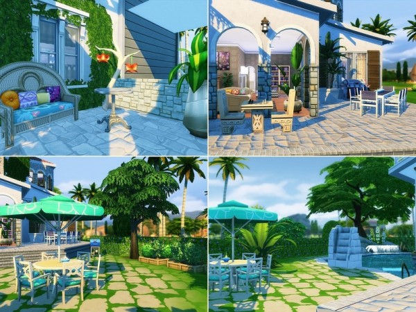  The Sims Resource: Tuscan Villa by MychQQQ