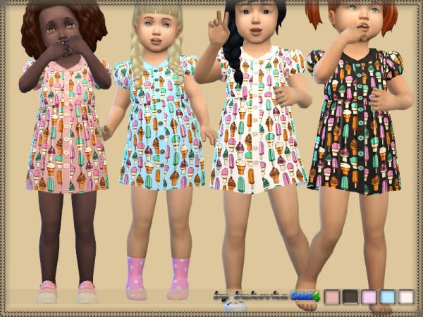  The Sims Resource: Dress Ice Cream by bukovka