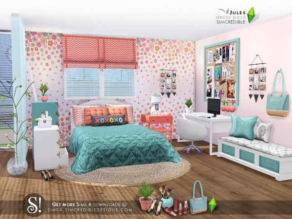  The Sims Resource: Jules decor pack by SIMcredible!