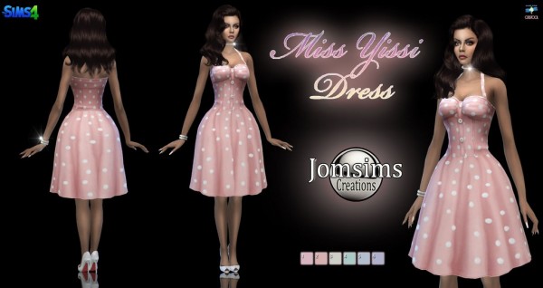  Jom Sims Creations: Miss Yissi dress