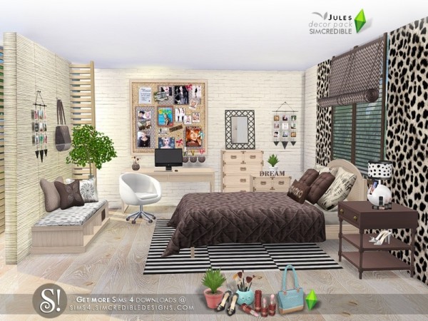  The Sims Resource: Jules decor pack by SIMcredible!