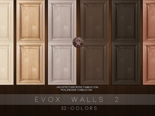  The Sims Resource: EVOX Walls 2 by Pralinesims