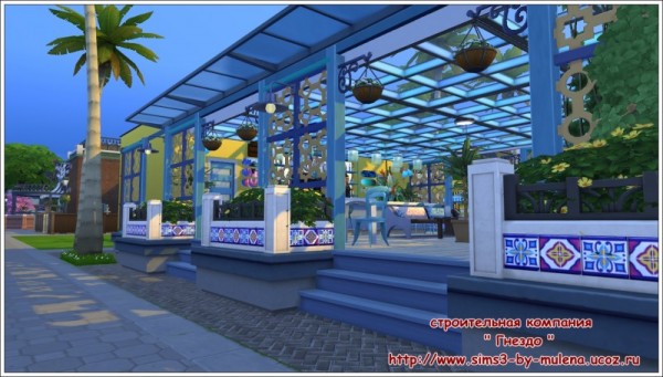  Sims 3 by Mulena: Swimming pool Neptune