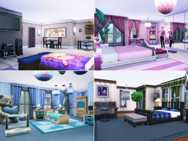  The Sims Resource: Newcrest Suburban by MychQQQ