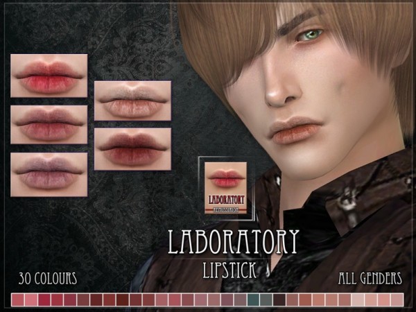  The Sims Resource: Laboratory Lipstick by RemusSirion