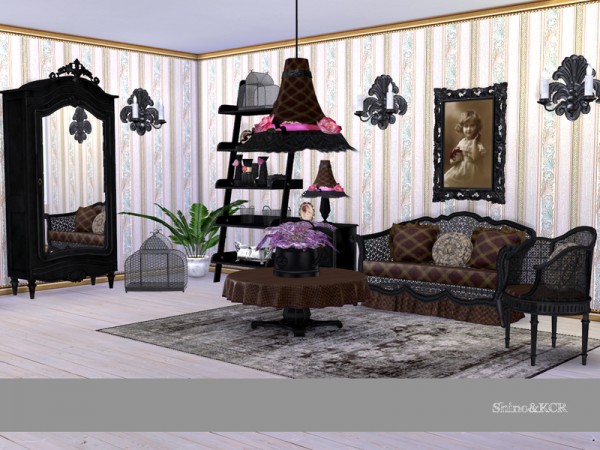  The Sims Resource: Shabby Chic Living by ShinoKCR