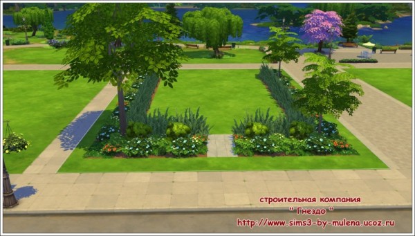  Sims 3 by Mulena: Our courtyard  2