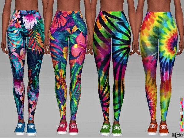  The Sims Resource: Aloha Leggings by Margeh 75