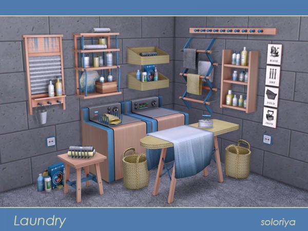  The Sims Resource: Laundry by Soloriya
