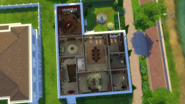  Mod The Sims: Anichkov House (no CC) by yourjinthemiddle