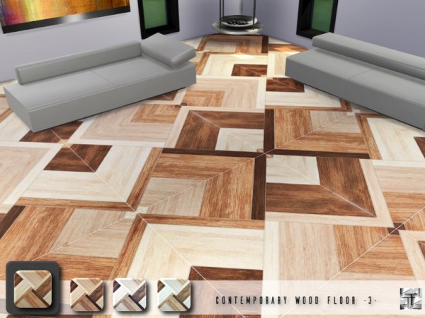  The Sims Resource: Contemporary Wood Floor 3 by .Torque
