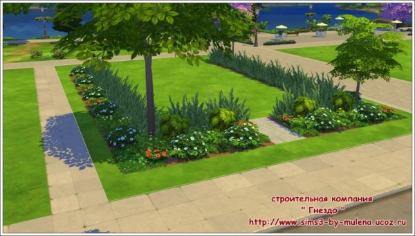  Sims 3 by Mulena: Our courtyard  2