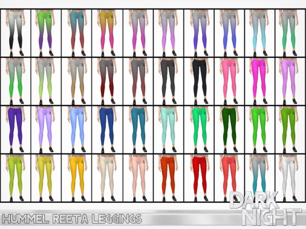  The Sims Resource: Hummel Reeta Leggings by DarkNighTt