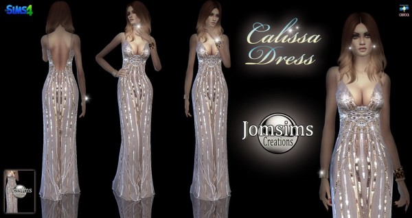  Jom Sims Creations: Calissa dress