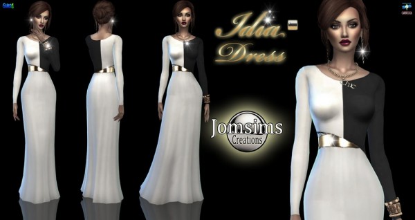  Jom Sims Creations: Idia dress