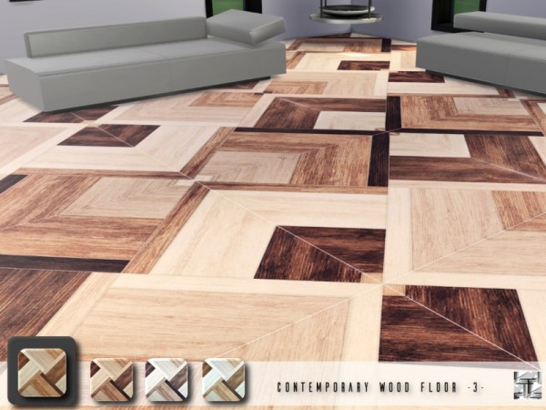  The Sims Resource: Contemporary Wood Floor 3 by .Torque