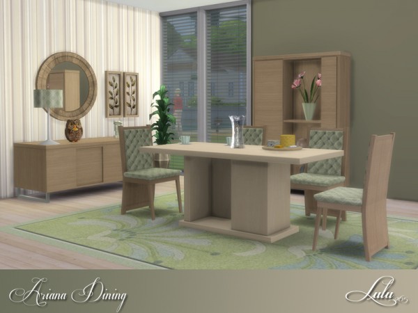  The Sims Resource: Ariana Dining by Lulu265