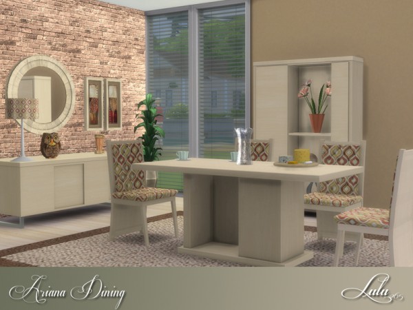 The Sims Resource: Ariana Dining by Lulu265