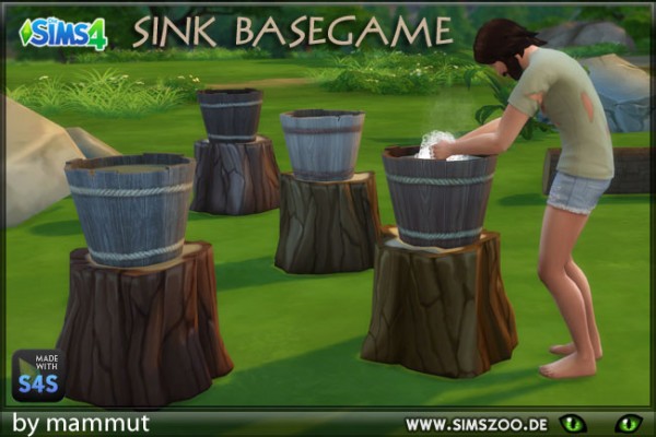  Blackys Sims 4 Zoo: Wash tub by mammut
