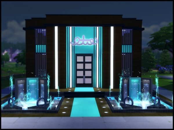  The Sims Resource: Teal Nightclub by sparky
