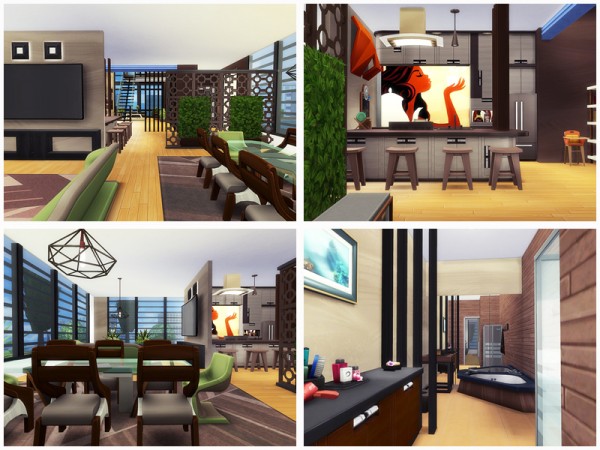  The Sims Resource: Modern Loft by Danuta720